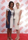 Michelle Obama et Charlene Wittstock, réunies lors du diner de l’ONU