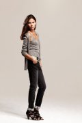 Twin-set jean noir printemps-été 2011 collection IKKS Femme