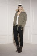 blouson shearling kaki bottines cuir Acne collection mode homme Automne Hiver 2010 2011