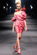 Robe rose Lanvin printemps été 2010