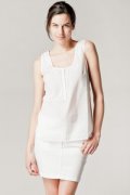 Top en coton blanc