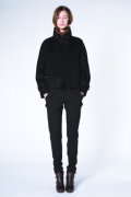 Blouson et pantalon en crêpe de laine noir Vanessa Bruno