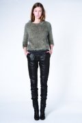Pull style tricot main, pantalon slim Vanessa Bruno