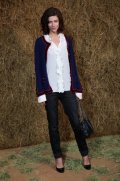 L’actrice Anna Mouglalis en tournage pour Karl Lagerfeld