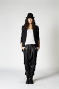 Pantalon large et veste noire IKKS collection femme automne-hiver 2010-2011