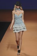 Robe bustier à pois Paul & Joe été 2010
