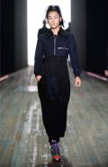 Mini veste et pantalon en flanelle Yohji Yamamoto collection automne hiver 2010-2011