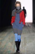 Ensemble coloré Yohji Yamamoto collection automne hiver 2010-2011