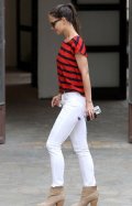 Katie Holmes : un look tendance et chic pour la danse