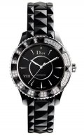La montre Dior VIII 8 cadran et bracelet noir luxe