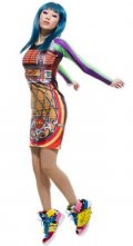 Mademoiselle Yulia et Jeremy Scott pour Adidas Originals Printemps-Été 2012