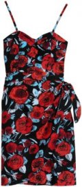 H M collectio printemps ete 2009 femme robe fleurie