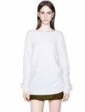 Pull-over blanc Mohair XXL collection Automne-Hiver 2012-2013 marque Acne