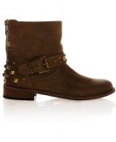 Boots velours et cloutées 