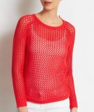 Ajouré, un pull tout en transparence