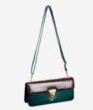 Sac à main polyvalent marron vert 