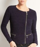 Dapak, mi-cardigan mi-blouse de biker