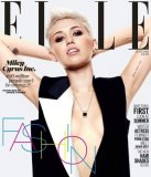 Miley Cyrus, sans soutien-gorge en couverture de Elle