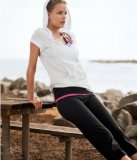 Pantalon de sport ¾ en jersey extensible 