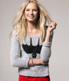 Col large et motifs
