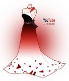 La robe « Youtube » de Victor Faretina