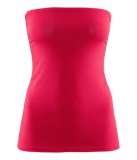 Top bustier en jersey rose