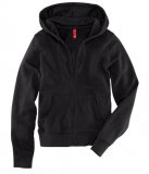 Veste à capuche en tissu molletonné 