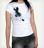  T-shirt femme Chat