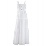 Grain De Malice robe légère longue blanche collection été 2011