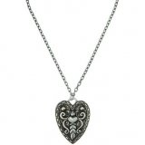 Collier avec un pendentif coeur et dague Topshop printemps été 2011 par Pamela Love