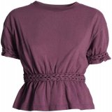 H M collectio printemps ete 2009 femme haut pourpre