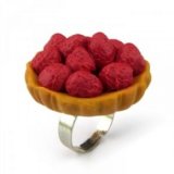Bague « Tarte aux Fraises »