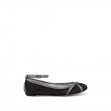 Ballerines noires et argent Furla été 2010
