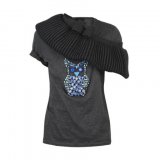 Le pull-over de la collection Burberry Prorsum avec un hibou glitter sur le devant