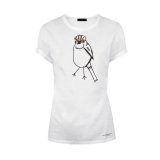 T-shirt Burberry imprimé moineau 100% coton