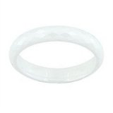 Bague Ultimate Ceramic en céramique blanche