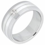 Une bague Oro Vivo en acier