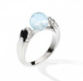 Une bague Morellato en acier 