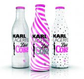 Bouteille Coca-Cola Light diet par Karl Lagerfeld 2011