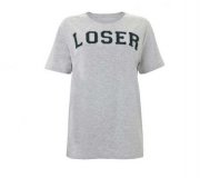 T-shirt Loser by Topshop x Ashish Gupta