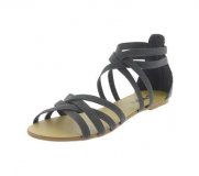 Sandale plate elastique grises e-you collection printemps-été 2011