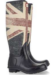 Bottes Union Jack : les bottes spéciales JO signées Hunter