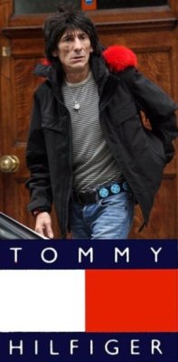 Ronnie Wood signe une collection de jeans pour Tommy Hilfiger