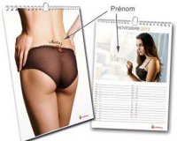 Calendrier sexy femme