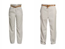 Pantalon chino pour femme et homme collection 2011 Fashion against AIDS H&M printemps-été