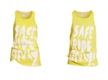 Débardeur jaune homme femme collection Fashion against AIDS printemps-été 2011 H&M