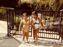 Kim Kardashian : déjà en bikini dès l’enfance