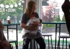Uma Thurman et sa fille à New York