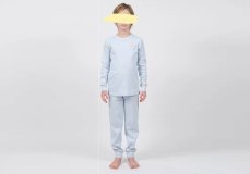 Pyjama enfant bleu ciel Les Marsiens