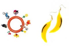 Bracelet et boucles d’oreilles Prada collection printemps-été 2011